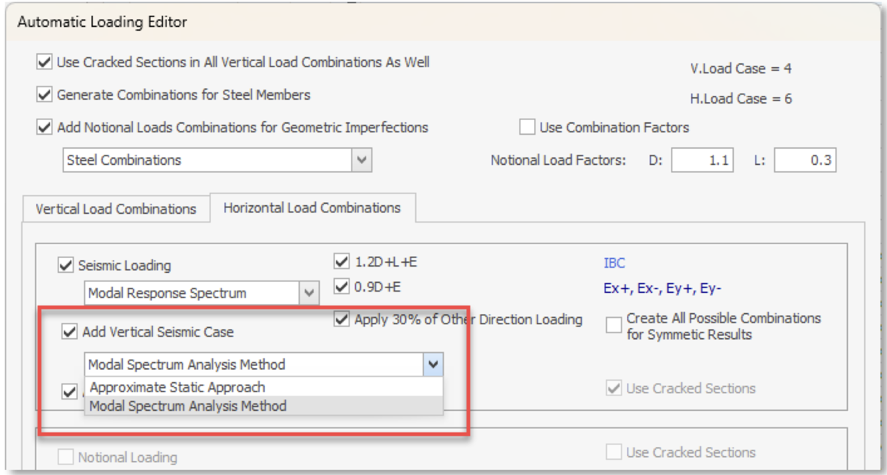 Modal Spectrum Analysis Method