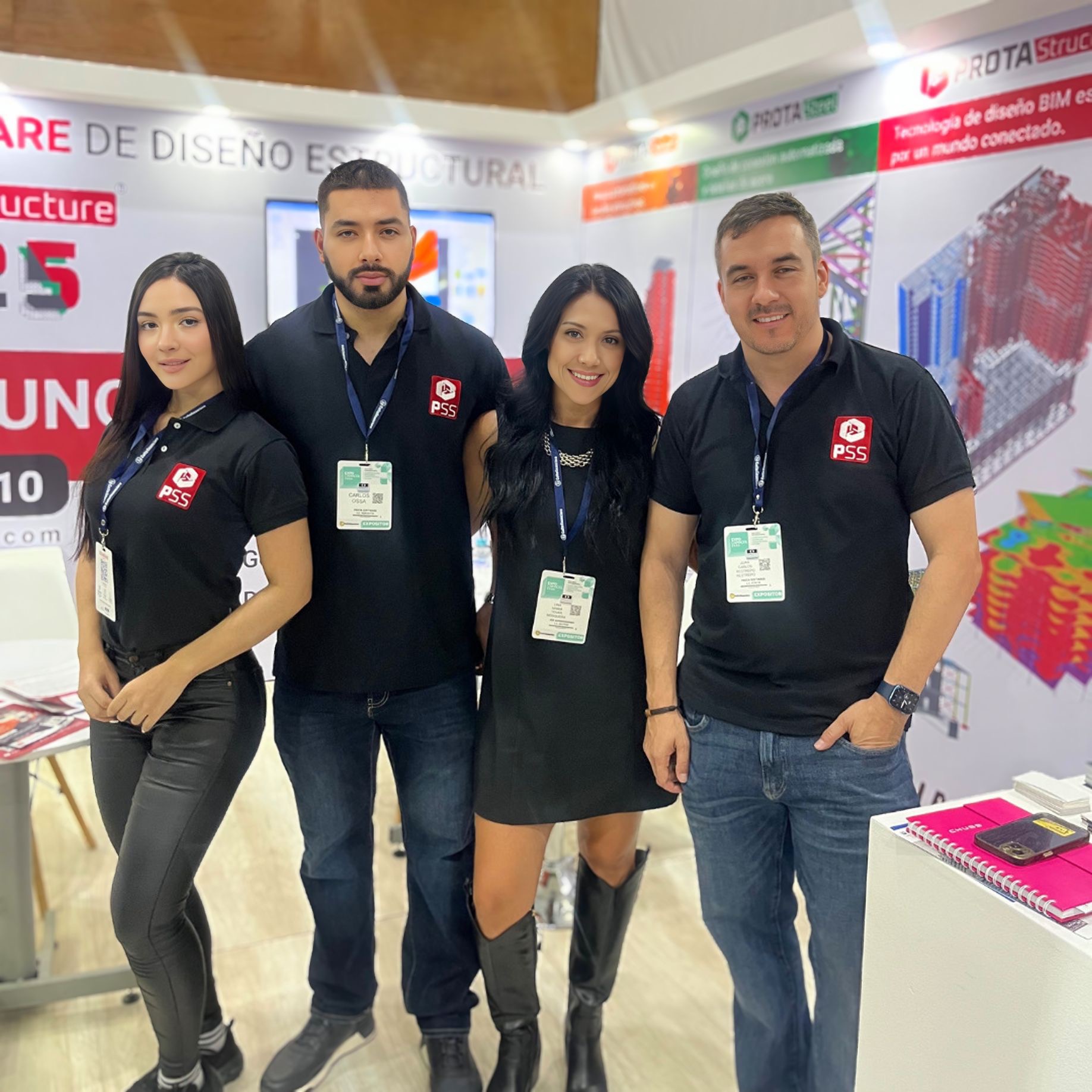 Prota Software Latin America Ekibi ExpoCAMACOL 2024